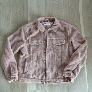Pacsun Pink corduroy jacket